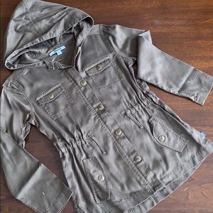DKNY Big Girls Military Jacket.